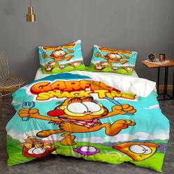 Christmas Garfield Bedding Set, Disney Garfield Bedding Set Gift For Your Girlfriend Boyfriend Gift For Love Gift For Friend Best Valentine Present Holiday Gift