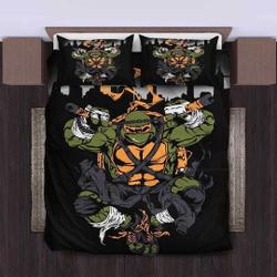 Mickey Tmnt Bedding Set, Disney Christmas Bedding Set Gift For Your Girlfriend Boyfriend Gift For Love Gift For Friend Best Valentine Present Holiday Gift