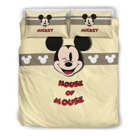 Mickey DN Bedding Set Gift For Your Girlfriend Boyfriend Gift For Love Gift For Friend Best Valentine Present Holiday Gift
