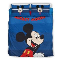 Mickey DN Bedding Set, Disney Christmas Bedding Set Gift For Your Girlfriend Boyfriend Gift For Love Gift For Friend Best Valentine Present Holiday Gift