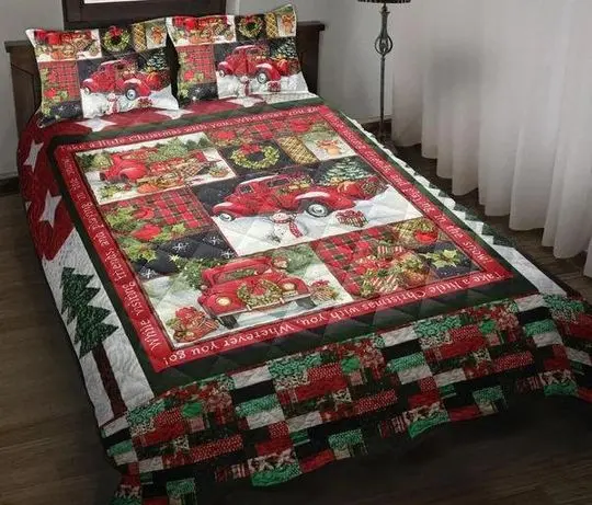 Family Christmas Bedding SetsGift For Your Girlfriend Boyfriend Gift For Love Gift For Friend Best Valentine Present Holiday Gift