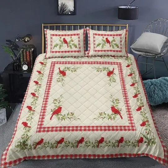 Cardinal Bedding SetsGift For Your Girlfriend Boyfriend Gift For Love Gift For Friend Best Valentine Present Holiday Gift