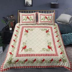 Cardinal Bedding SetsGift For Your Girlfriend Boyfriend Gift For Love Gift For Friend Best Valentine Present Holiday Gift