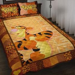 Tigger Bedding Set, Tigger Bedding Set, Disney Bedding Set Gift For Your Girlfriend Boyfriend Gift For Love Gift For Friend Best Valentine Present Holiday Gift