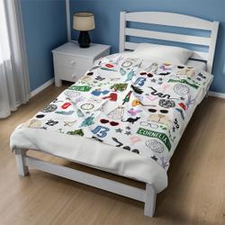 ERAS Velveteen Taylor Era Tour Bedding Set Gift For Your Girlfriend Boyfriend Gift For Love Gift For Friend Best Valentine Present Holiday Gift