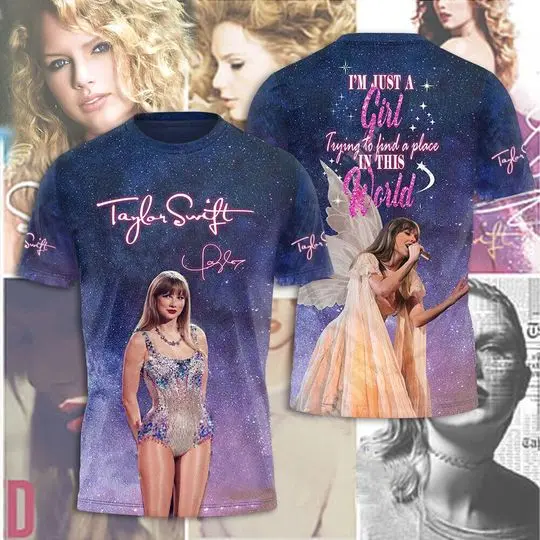 Taylor The Eras Tour 2024 3D Tshirt Meaningful Gift For Family Gift For Boyfriend Valentine Gift