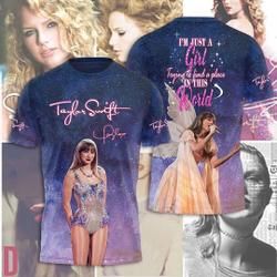 Taylor The Eras Tour 2024 3D Tshirt Meaningful Gift For Family Gift For Boyfriend Valentine Gift