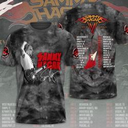 Sammy Hagar 2024 Tour The Best Of All World 3D T-Shirt Meaningful Gift For Family Gift For Boyfriend Valentine Gift
