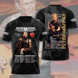 Peter Maffay Farewell Tour 2024 We love Rock 'n' Roll 3D T-shirt Meaningful Gift For Family Gift For Boyfriend Valentine Gift