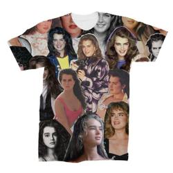 Brooke Shields Collage 3D T-Shirt Meaningful Gift For Family Gift For Boyfriend Valentine Gift