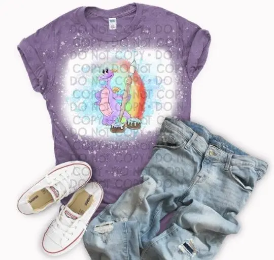 Figment Bleached shirt Meaningful Gift For Family Gift For Boyfriend Valentine Gift