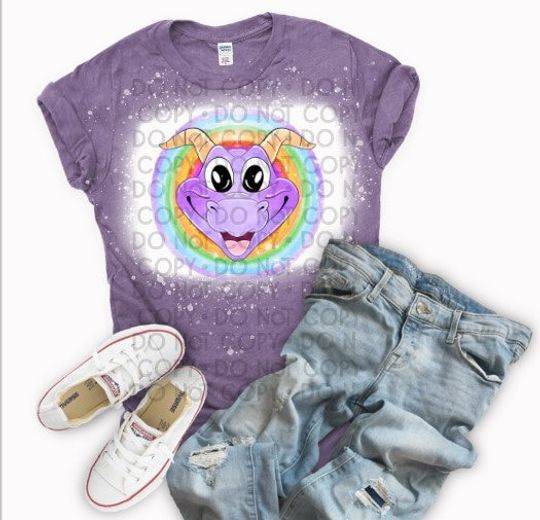Figment Bleached shirt Meaningful Gift For Family Gift For Boyfriend Valentine Gift