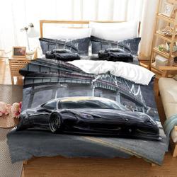 Race Car  Bedding Set Gift For Your Girlfriend Boyfriend Gift For Love Gift For Friend Best Valentine Present Holiday Gift