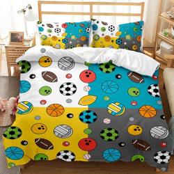 Kids Sports Bedding Set Gift For Your Girlfriend Boyfriend Gift For Love Gift For Friend Best Valentine Present Holiday Gift