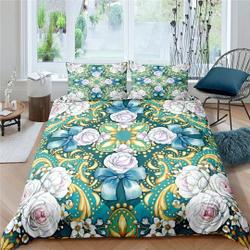 Elegant Roses Bedding Set Gift For Your Girlfriend Boyfriend Gift For Love Gift For Friend Best Valentine Present Holiday Gift