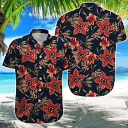 Stranger Things Hawaiian Shirt, Summer Stranger Things Button Shirt Gift For Your Girlfriend Boyfriend Gift For Love Gift For Friend Best Valentine Present Holiday Gift