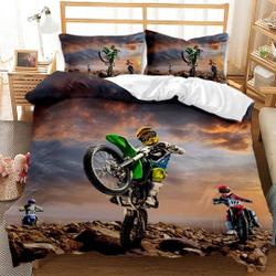 Motorbike  Bedding Set Gift For Your Girlfriend Boyfriend Gift For Love Gift For Friend Best Valentine Present Holiday Gift
