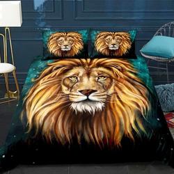 Lion Bedding Set Gift For Your Girlfriend Boyfriend Gift For Love Gift For Friend Best Valentine Present Holiday Gift