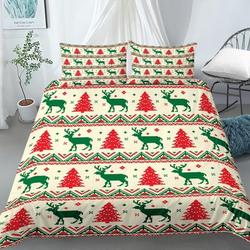 1950s Christmas decoration pattern Bedding Set Gift For Your Girlfriend Boyfriend Gift For Love Gift For Friend Best Valentine Present Holiday Gift