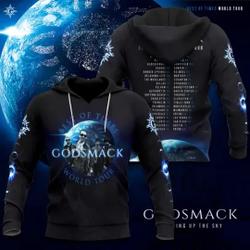 Godsmack Music Band Tour 3D Hoodie