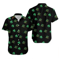 Saint Patrick's Hawaiian Shirt Gift For Your Girlfriend Boyfriend Gift For Love Gift For Friend Best Valentine Present Holiday Gift