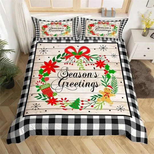 Christmas Theme Bedding SetsGift For Your Girlfriend Boyfriend Gift For Love Gift For Friend Best Valentine Present Holiday Gift