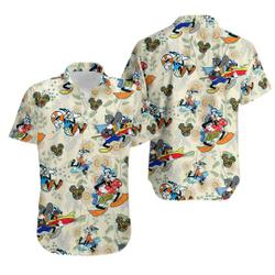 Goofy Dog Surf Snorkel Disney Hawaiian Summer Shirt Gift For Your Girlfriend Boyfriend Gift For Love Gift For Friend Best Valentine Present Holiday Gift