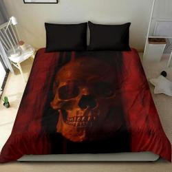 Skull Bedding Set Gift For Your Girlfriend Boyfriend Gift For Love Gift For Friend Best Valentine Present Holiday Gift