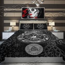 Viking Symbols Tree Of Life Bedding SetsGift For Your Girlfriend Boyfriend Gift For Love Gift For Friend Best Valentine Present Holiday Gift