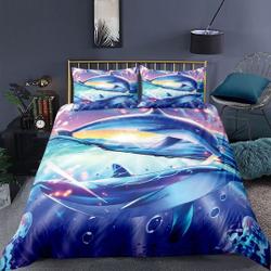 Dolphin Bedding Set Gift For Your Girlfriend Boyfriend Gift For Love Gift For Friend Best Valentine Present Holiday Gift