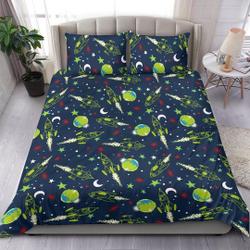 Outer Space Duvet Cover Bedroom Decor Bedding Set Gift For Your Girlfriend Boyfriend Gift For Love Gift For Friend Best Valentine Present Holiday Gift
