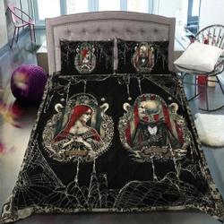 Jack Skellington And Sally Bedding Set Gift For Your Girlfriend Boyfriend Gift For Love Gift For Friend Best Valentine Present Holiday Gift
