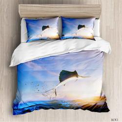3D fish Bedding SetsGift For Your Girlfriend Boyfriend Gift For Love Gift For Friend Best Valentine Present Holiday Gift