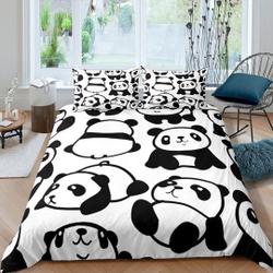 Playful panda Bedding SetsGift For Your Girlfriend Boyfriend Gift For Love Gift For Friend Best Valentine Present Holiday Gift