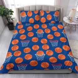 Basketball Duvet Cover, Bedroom Decor Bedding Set Gift For Your Girlfriend Boyfriend Gift For Love Gift For Friend Best Valentine Present Holiday Gift