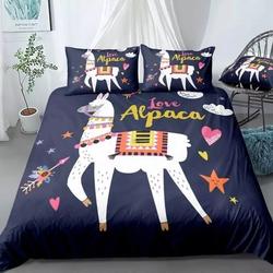 Alpaca Bedding Set Gift For Your Girlfriend Boyfriend Gift For Love Gift For Friend Best Valentine Present Holiday Gift