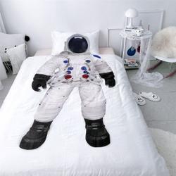 Funny Duvet Cover Spaceman Figure Print Duvet Covers Single Duvet Cover Set Gift For Your Girlfriend Boyfriend Gift For Love Gift For Friend Best Valentine Present Holiday Gift