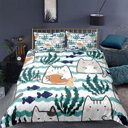 Cute Japanese cat Bedding SetsGift For Your Girlfriend Boyfriend Gift For Love Gift For Friend Best Valentine Present Holiday Gift