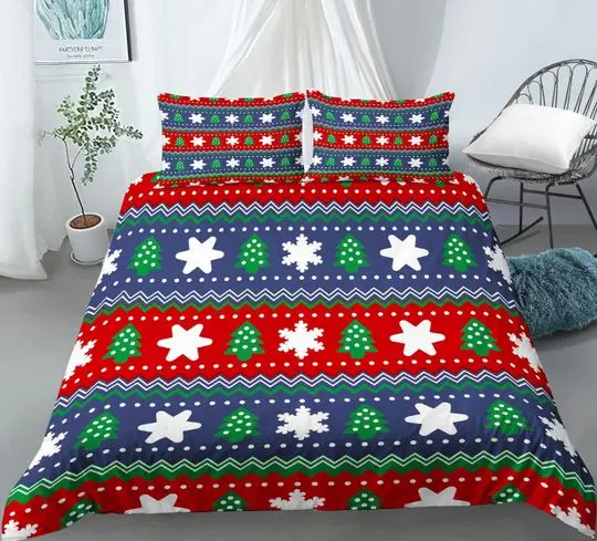 Christmas ugly sweater inspired Bedding setsGift For Your Girlfriend Boyfriend Gift For Love Gift For Friend Best Valentine Present Holiday Gift