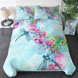 Pretty Dragonfly Bedding SetsGift For Your Girlfriend Boyfriend Gift For Love Gift For Friend Best Valentine Present Holiday Gift