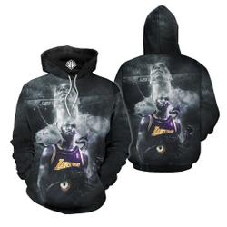 Basketball Superstar Number 8 No. 24 3D Hoodie