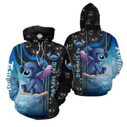 Personalized Stitch Disney 3D Hoodie