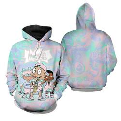 JD 5 Retro Easter - Mac Tommy Miller - Easter 5s Matching 3D Hoodie