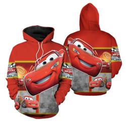 Best of Lightning McQueen Disney 3D Hoodie