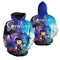 Coraline Halloween 2023 3D Hoodie
