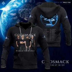 Godsmack Music Band Tour 3D Hoodie