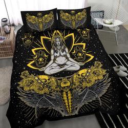 Skull Occult Cyclops Moth Crow Sword Bedding Set Gift For Your Girlfriend Boyfriend Gift For Love Gift For Friend Best Valentine Present Holiday Gift