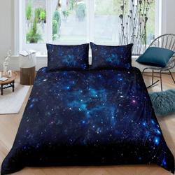 Star dust galaxy bedding Bedding Set Gift For Your Girlfriend Boyfriend Gift For Love Gift For Friend Best Valentine Present Holiday Gift