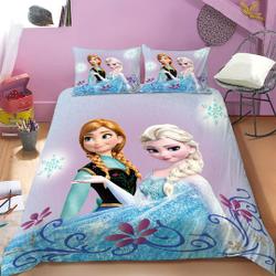 Frozen Bedding set, Anna Elsa Duvet Cover Set, Princess Duvet Cover Set, Bedroom Set Gift For Your Girlfriend Boyfriend Gift For Love Gift For Friend Best Valentine Present Holiday Gift