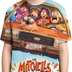 Mitchells Vs. The Machines 3D T-Shirts Meaningful Gift For Family Gift For Boyfriend Valentine Gift
